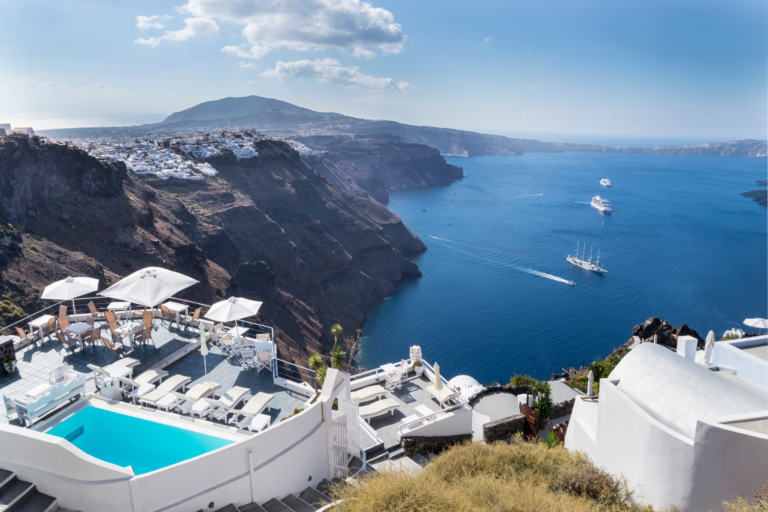 best hotels in santorini